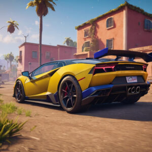 jeux de course sur Fortnite