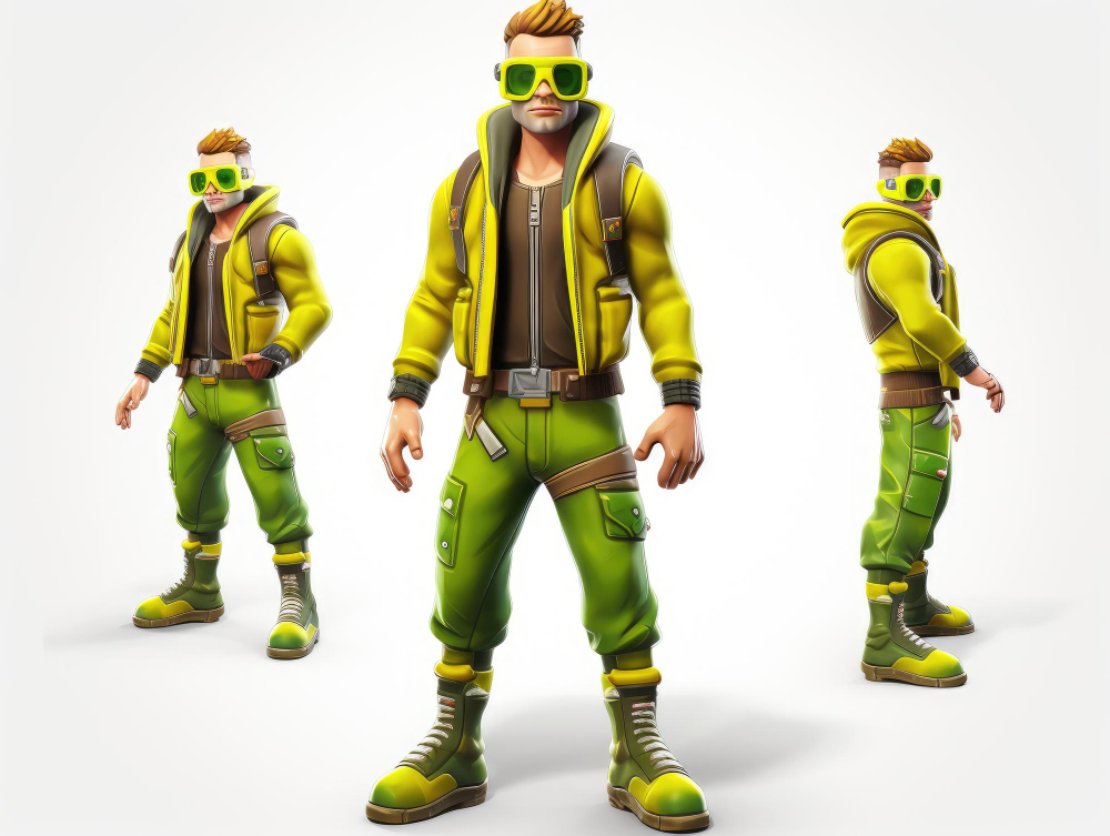 avatar jaune fortnite